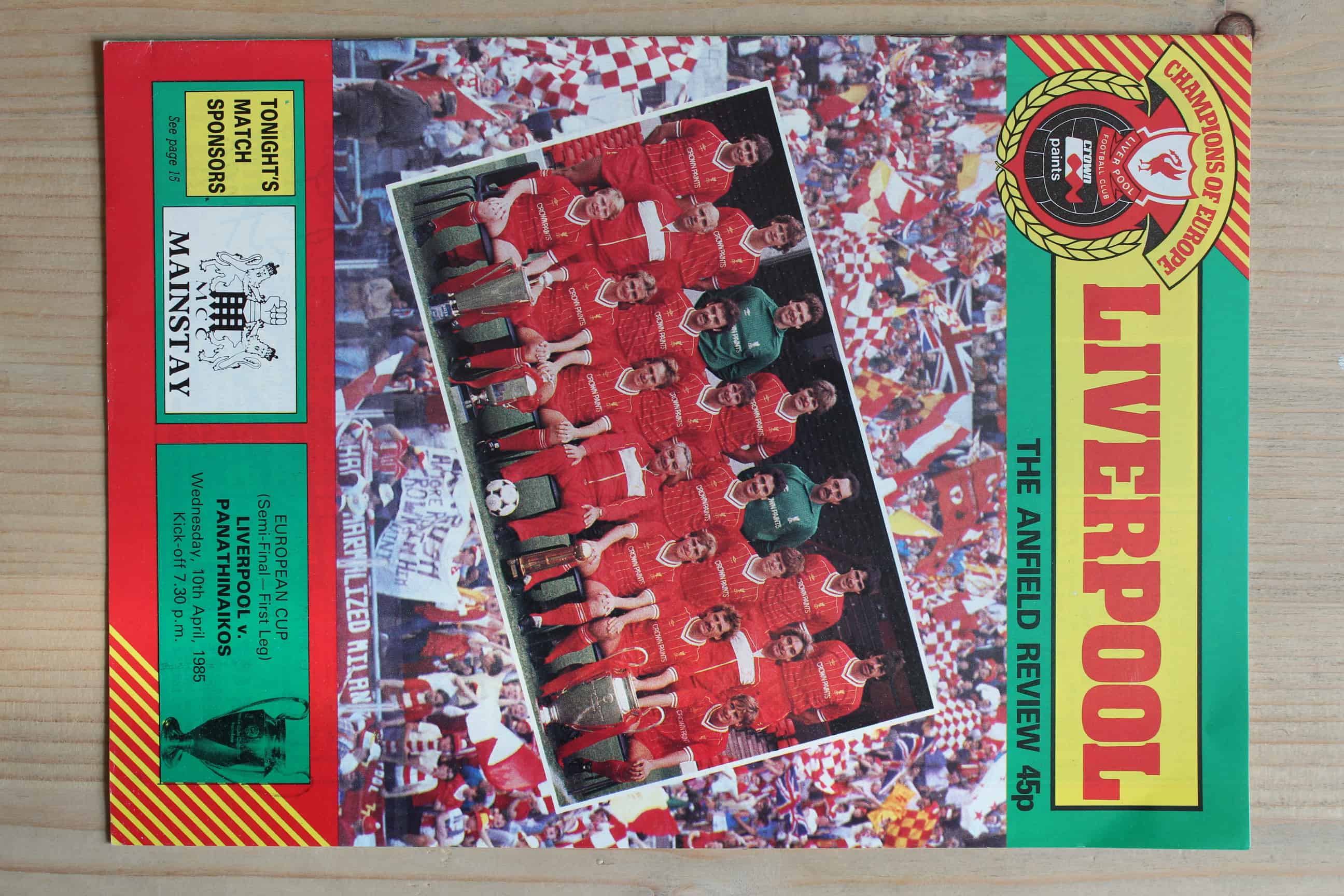 Liverpool FC v Panathinaikos